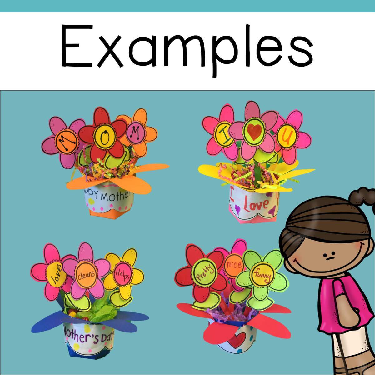 Mothers Day Gift 3D Bouquet Craft and Card - Image 4