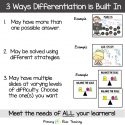 Second Grade Number Talks Yearlong Bundle both Digital and Printable