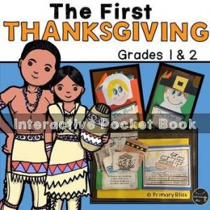 The First Thanksgiving Interactive Pocket Book (Common Core Aligned)