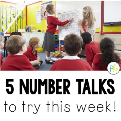 5 Number Talks to Try This Week