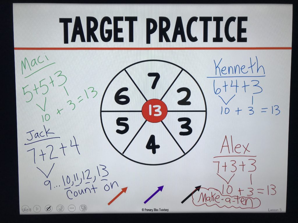 first grade number talks