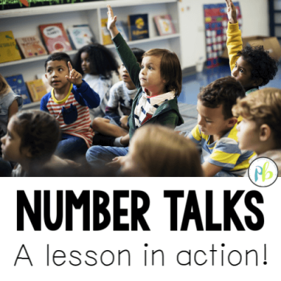 Number Talks – A Lesson in Action