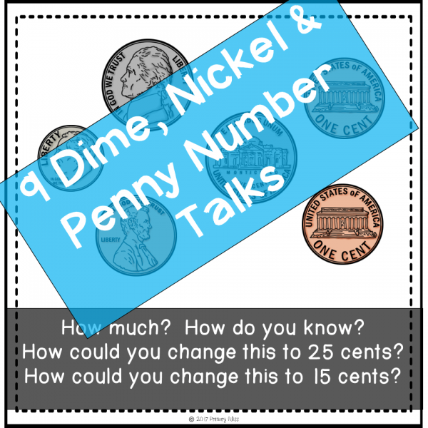 Number Talks - Money Skill Focus (Digital & Printable)