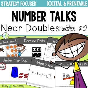 Number Talks for Near Doubles Strategy Focus within 20