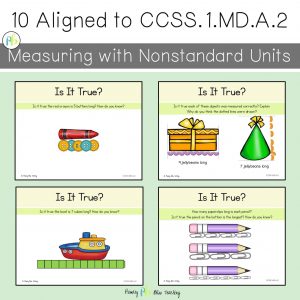 First Grade Standards Based Number Talks Bundle