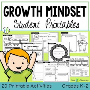Growth Mindset - Lessons and Activities (Grades K-2)