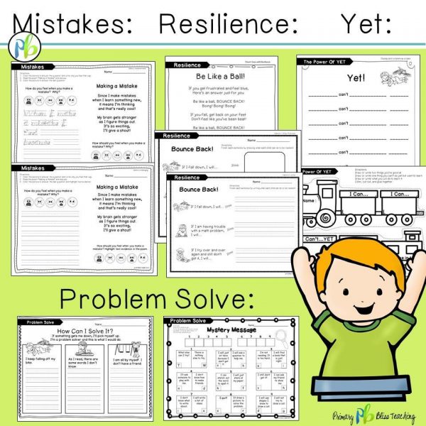 Growth Mindset - Lessons and Activities (Grades K-2)