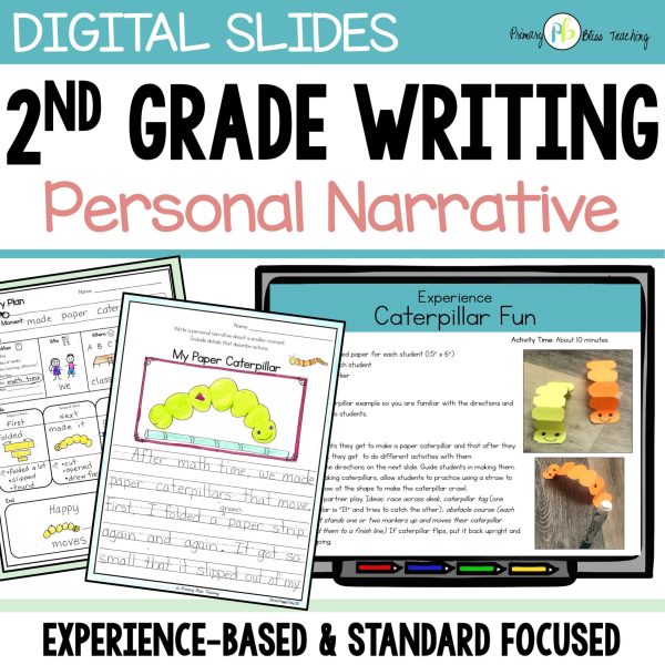 SECOND GRADE EXPLICIT PERSONAL NARRATIVE WRITING CURRICULUM with WRITING PROMPTS