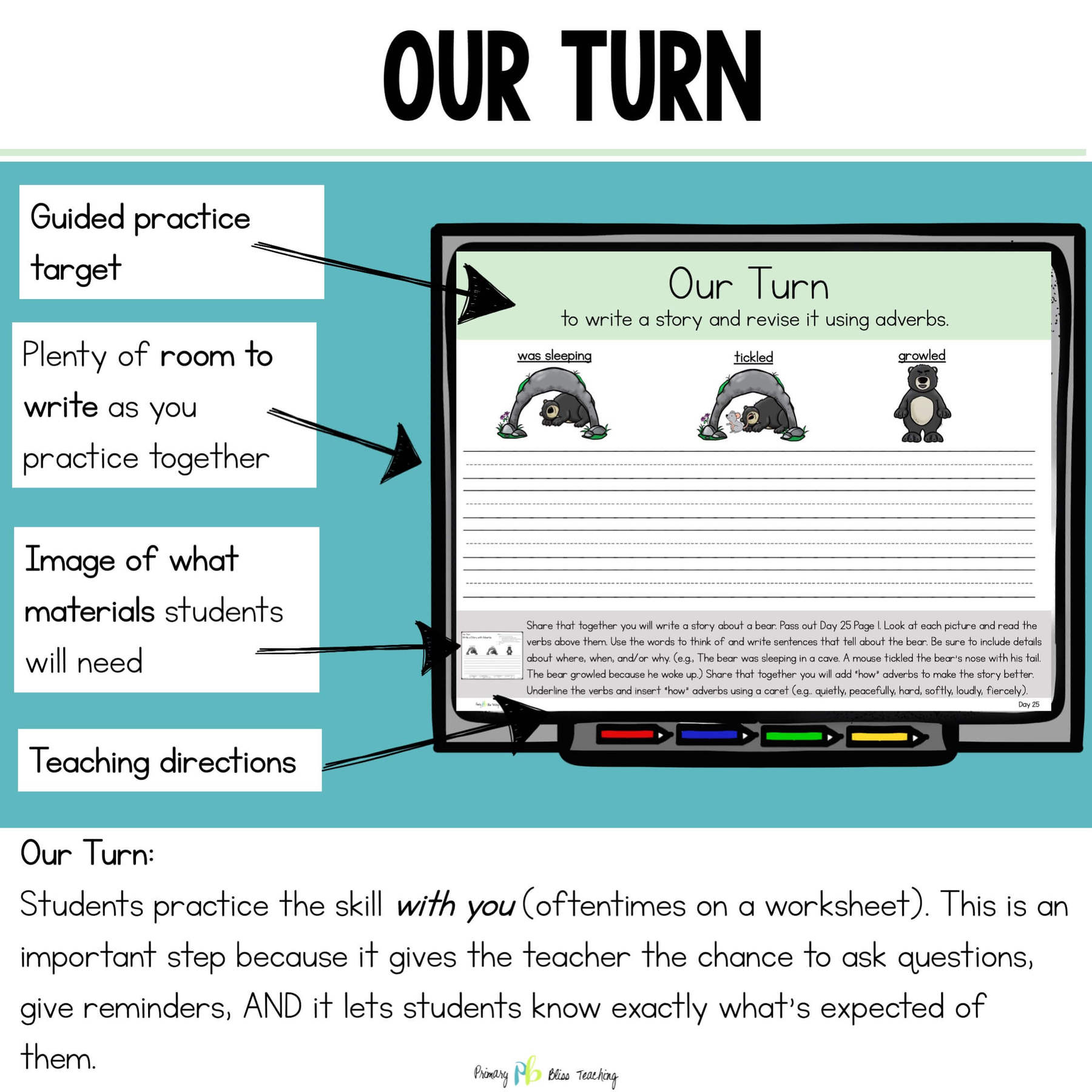SECOND GRADE BEGINNING OF YEAR STRUCTURED WRITING CURRICULUM l 40 Lessons - Image 9