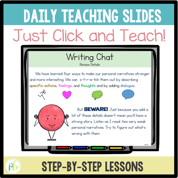 3rd Grade Explicit Personal Narrative and Realistic Fiction Writing Curriculum - Image 2