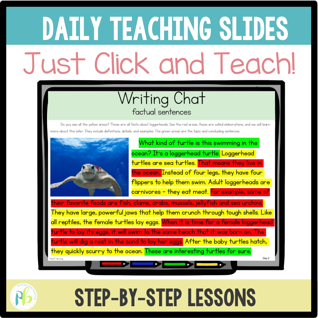 3RD GRADE INFORMATIVE WRITING