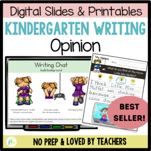 Kindergarten Opinion Writing