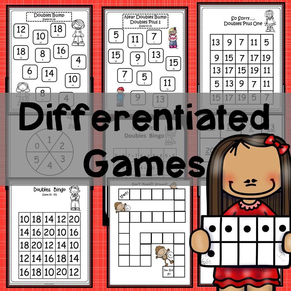 Doubles and Near Doubles Computational Fluency Unit