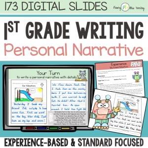 first grade personal narrative