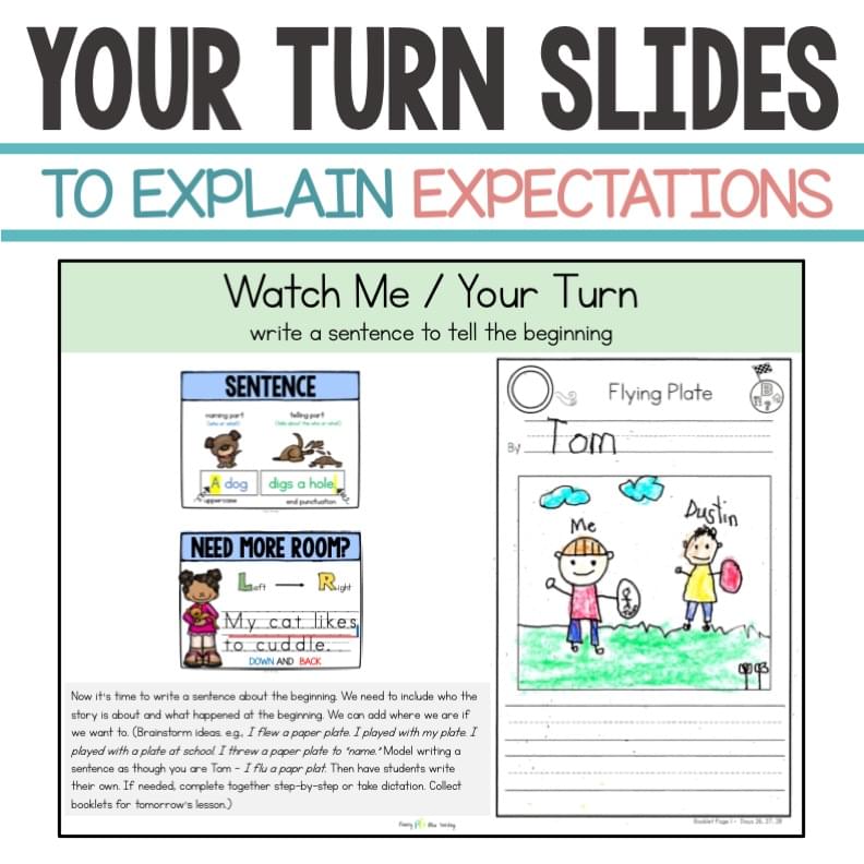 KINDERGARTEN EXPLICIT OPINION, NARRATIVE, AND INFORMATIVE WRITING CURRICULUM with WRITING PROMPTS - Image 6