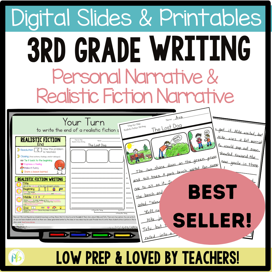 3rd Grade Narrative Writing